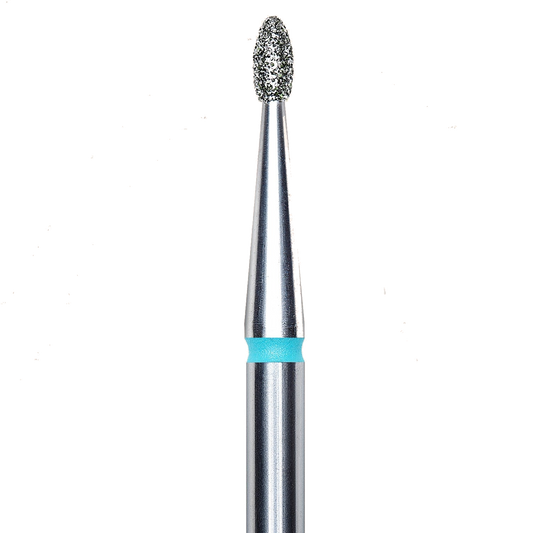 DIAMOND NAIL DRILL BIT, "BUD", BLUE, HEAD DIAMETER 1.6/3.4MM (FA50B016/3.4) - STALEKS™-1